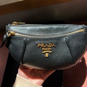 Prada leather Fanny pack. Excellent condition like new.